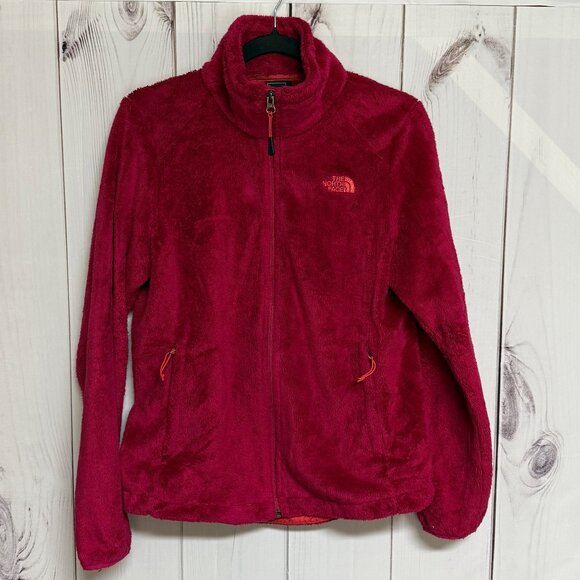 The North Face Women’s Osito Fleece Jacket Medium Raspberry Red - Picture 1 of 10